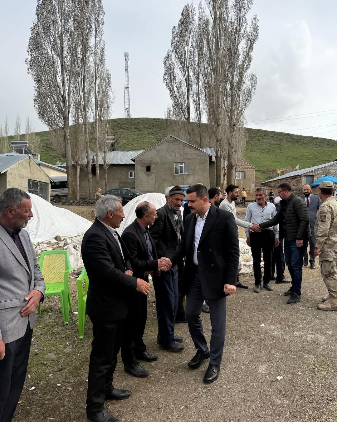 Kayalar Mahallemizdeki "KAHRAMAN" ailesine Taziye Ziyareti